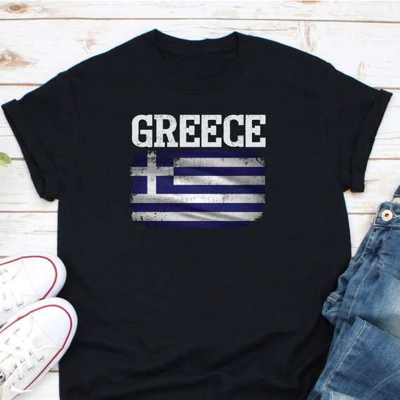 Greece Flag Shirt - Flag Of Greece For Greek People Greece Flag Shirt - Flag Of Greece For Greek People