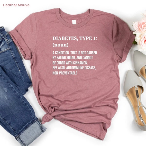 Type 1 Diabetes Shirt Etsy