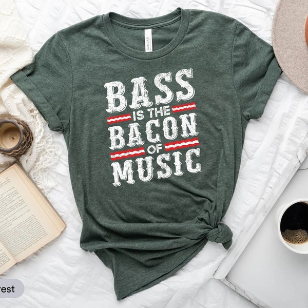 T-shirt Humour Pour Bassiste - Idée Cadeau Musicien - Cadeau Noël Ou Anniversaire - 7