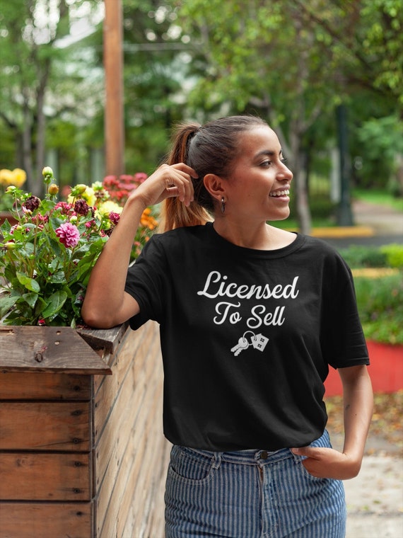 Womens This Girl Sells Houses | Deluxe Realtor T-Shirt Womens This Girl Sells Houses | Deluxe Realtor T-Shirt
