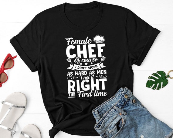 Female Chef T-Shirt Female Chef T-Shirt