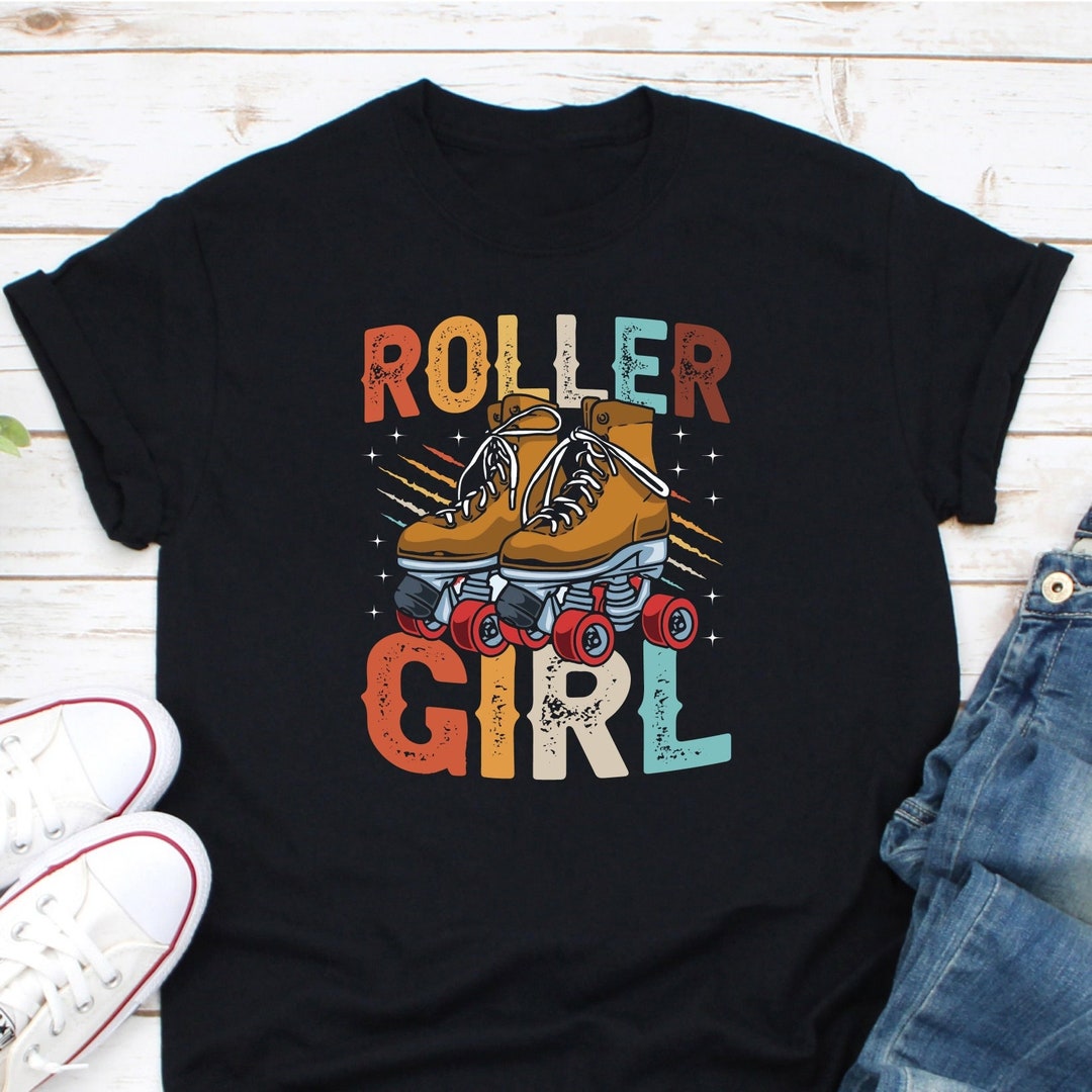 Roller Girl Shirt, Roller Skating Shirt, Skater Shirt, Roller Skating