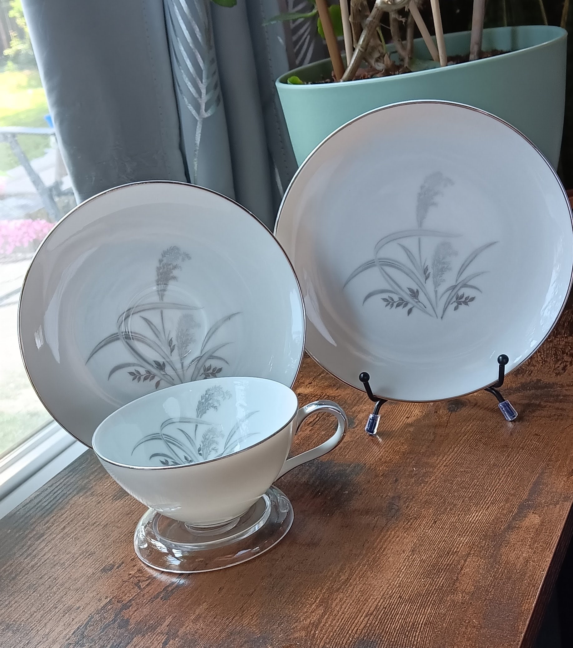 Wentworth China Silver Wheat - Etsy