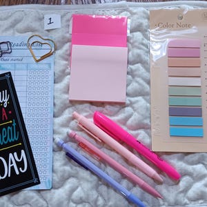 Starter Annotation Kit, Highlighter, Pen, Pencils, tabs, sticky notes, Plus
