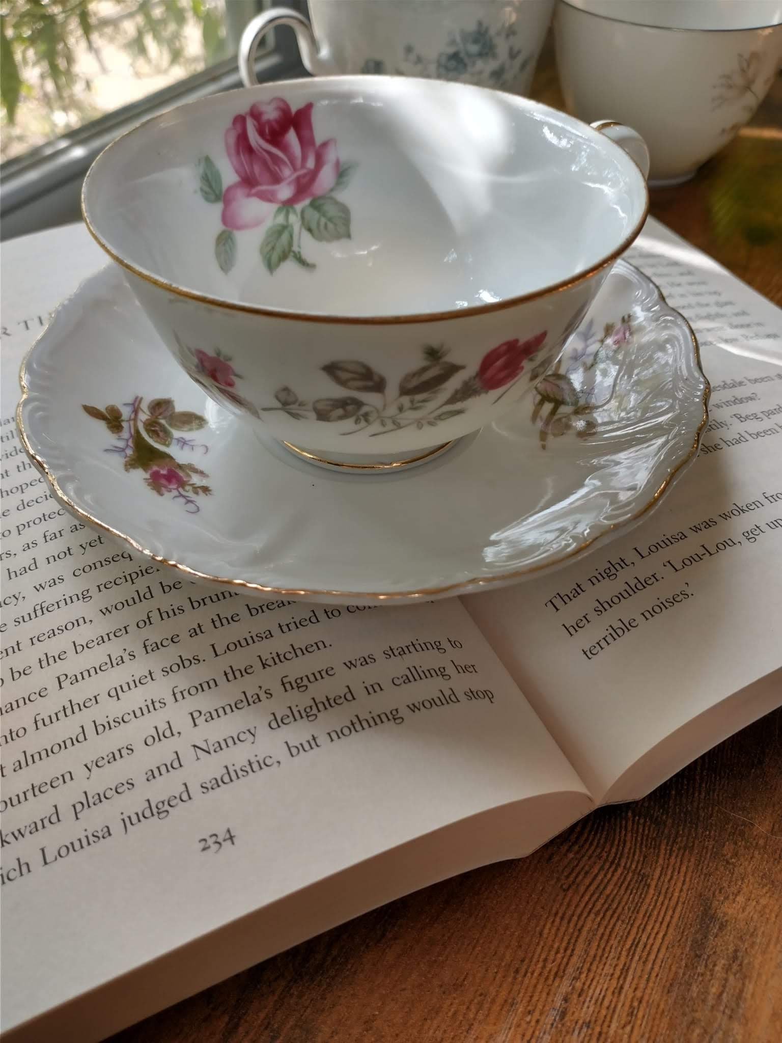 Mystery Vintage Tea Cup and Saucer Tea Packets Box.. Etsy