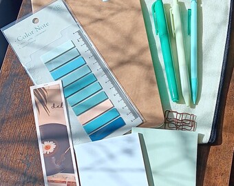 Deluxe Book Annotation Kit: Lined Journal, Pen, Highlighter & More