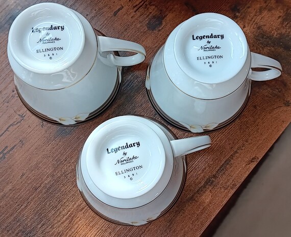 Vintage: Noritake, Legendary, Ellington, Tea Cup and Saucer Set 