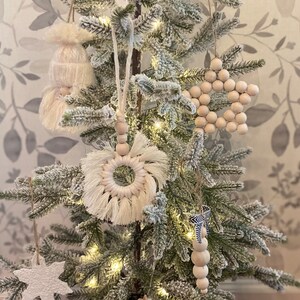 Boho Christmas Ornament Collection Set of 7 - Etsy