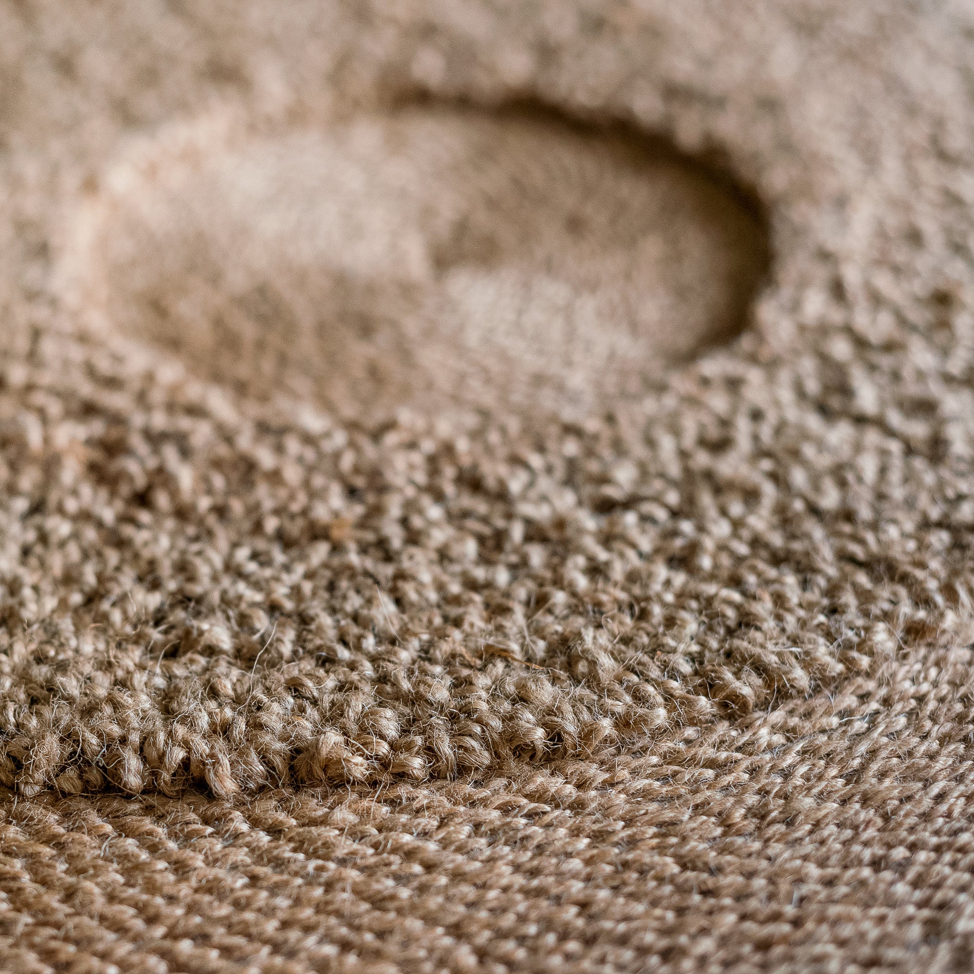 Image showcasing Modern Textile Wall Art Decor, Monochromatic Wall Hanging, Nature ...