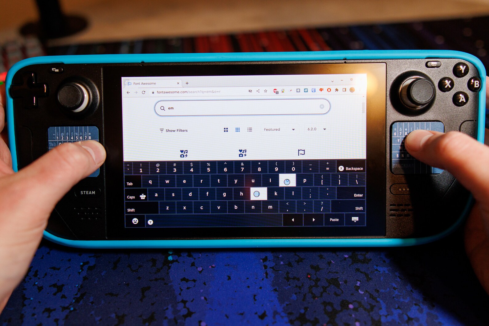 Decklegends Printable Steam Deck Touchpad Labels Etsy