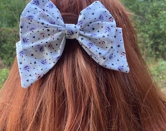 Cute pumpkin hair bow
