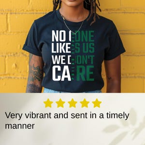No One Likes Us We Dont Care Shirt, Philadelphia Pride Tee, Sports Fan Apparel, Graphic Unisex T-Shirt, Casual Wear, Gift Idea