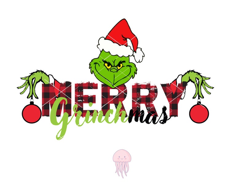 Grinch Merry Christmas Grinch Fingers Christmas Grinch - Etsy