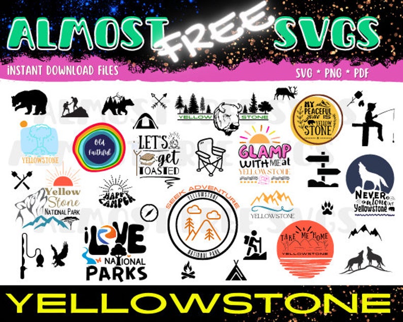 Yellowstone Designs Yellowstone Svg, Yellowstone Png, Yellowstone Tumbler Wrap, Yellowstone ...