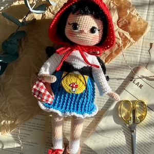 Red Riding Hood Kalena Doll English Pdf Pattern