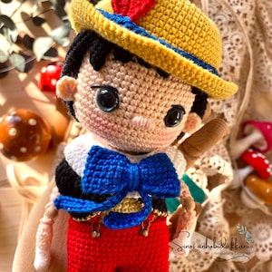 Amigurumi Pinocchio