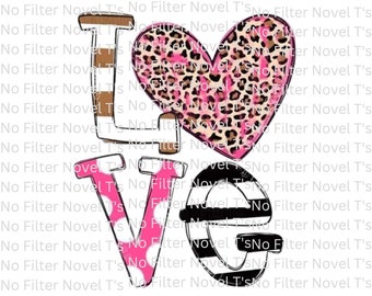 Love Word Digital PNG