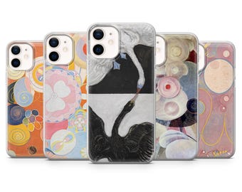 Hilma af Klint Phone Case Art Painting Cover for iPhone 17Pro, 16, 15, 14, 13, 12, Samsung S26, S25Fe, S24, S23, A16, A26, A56, Pixel 10, 9A
