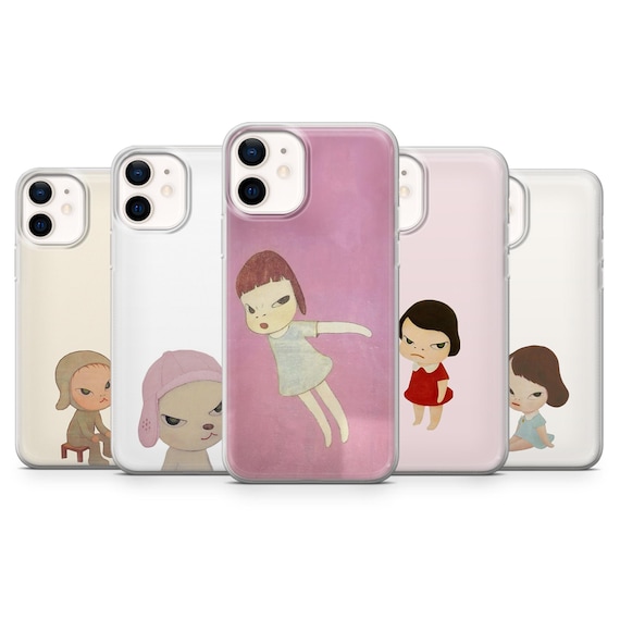 Yoshitomo Nara Phone Case Art Pink Girl Cover for iPhone 17 Pro, 16, 15,  14, 13, 12, Samsung S25, S24, S23, S22, A16, A26, A56, Pixel 10, 9 - Etsy  Israel