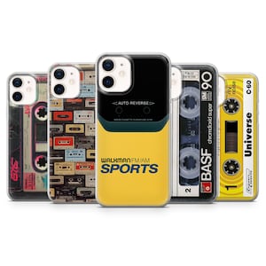 Retro Walkman Phone Case Vintage Music Trendy Cover for iPhone 16e, 15, 14, 13, 12, Samsung S25, S24,S23, S22, A16, A55, A35, Pixel 9Pro, 8A