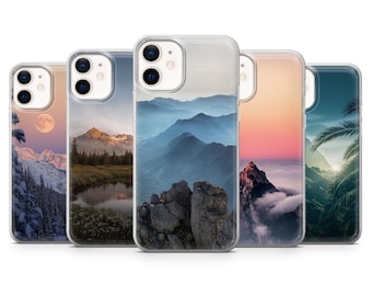 Mountain Phone Case Landscape Nature Forest Cover for iPhone 17 Pro, 16, 15, 14, 13, Samsung S26, S25, S24, S23, A16, A26, A56, Pixel 10, 9