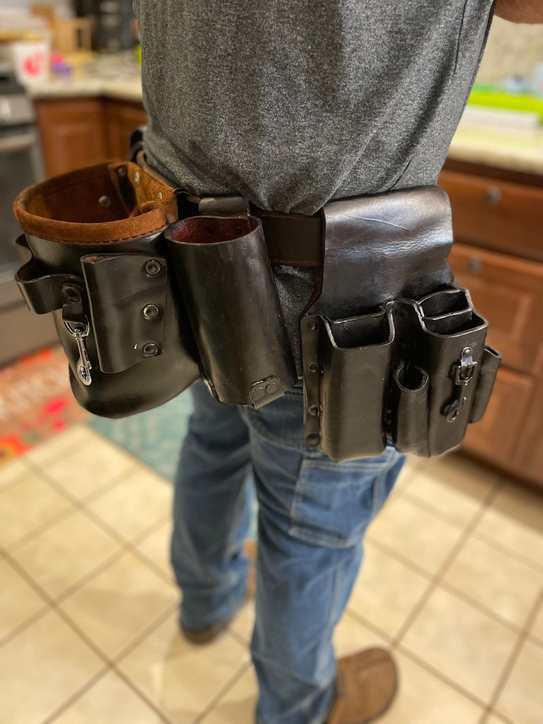 Leather Rodbuster Tool Pouches Etsy