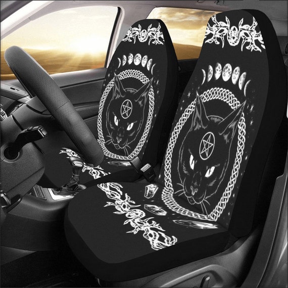 Skull Decor Car Goth Car Accessories Goth Accessories Car Interior  Accessories Witchy Decor Goth Decor Gothic Decor Car Seat Covers 