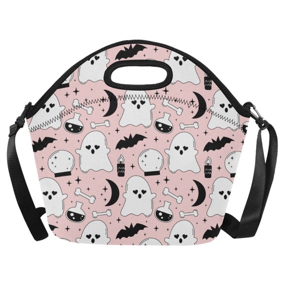 Kawaii ghost bag - Pastel goth backpack - Creepy cute school bag - Witchy  Spooky