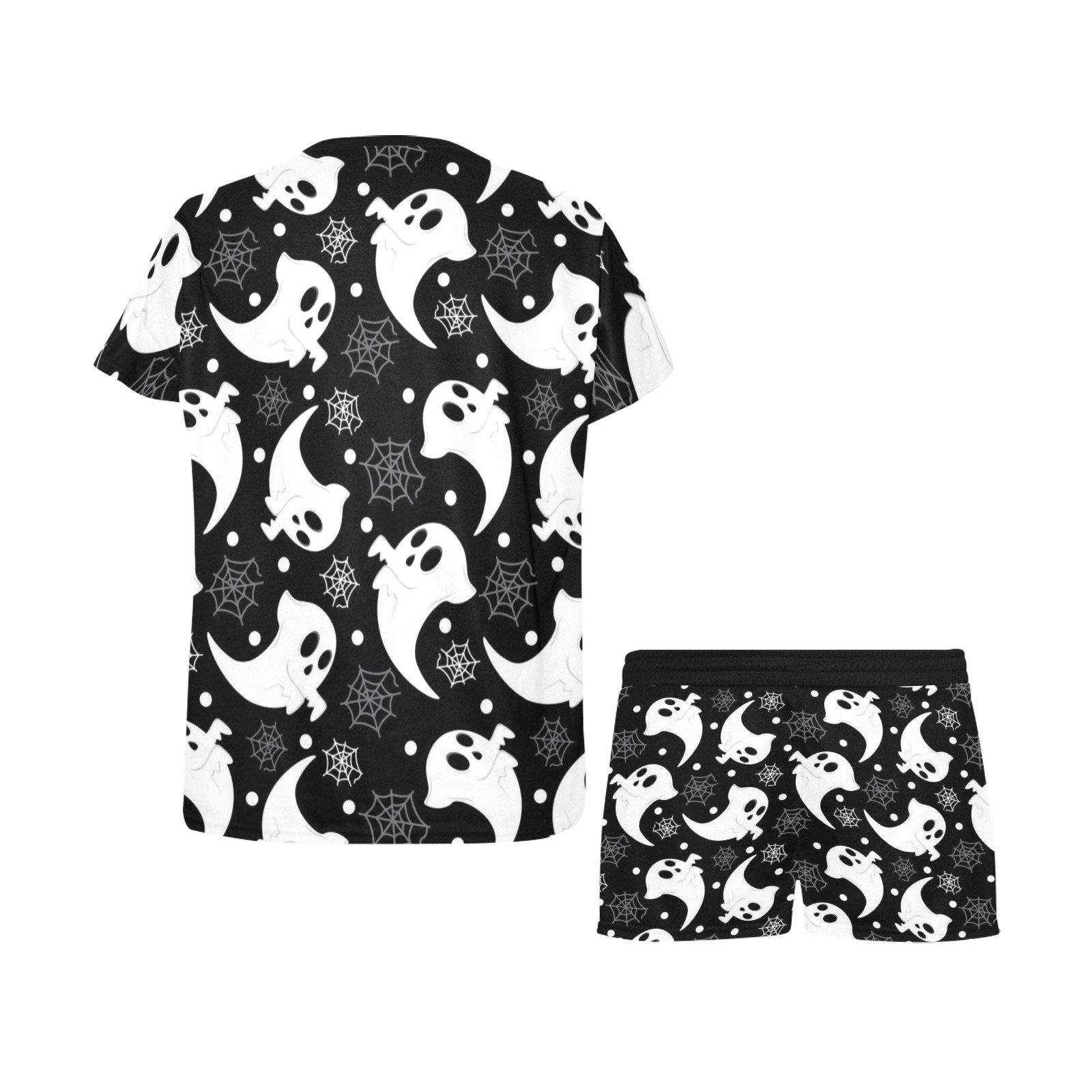 Spooky Ghost Pajamas Gothic Womans Pajamas Clothing Yami - Etsy