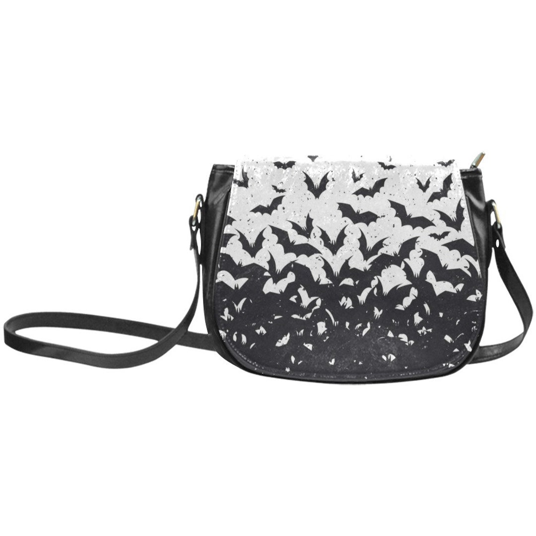 Goth Bag, Bat, Bats, Magic, Occult, Gothic Crossbody Bag, Purse, Witch