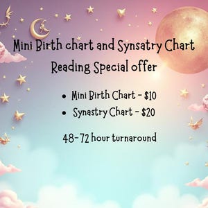 Synastry Chart Reading Relationship Astrology Reading
