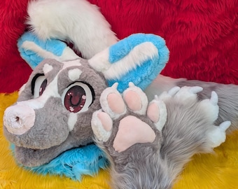 Canine fursuit mini partial