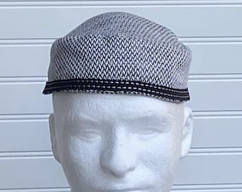 Men’s Biblical Costume Turban Cap - Natural, Grey & Navy Blue