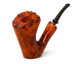 Hand Carved Rosewood Tobacco Pipe