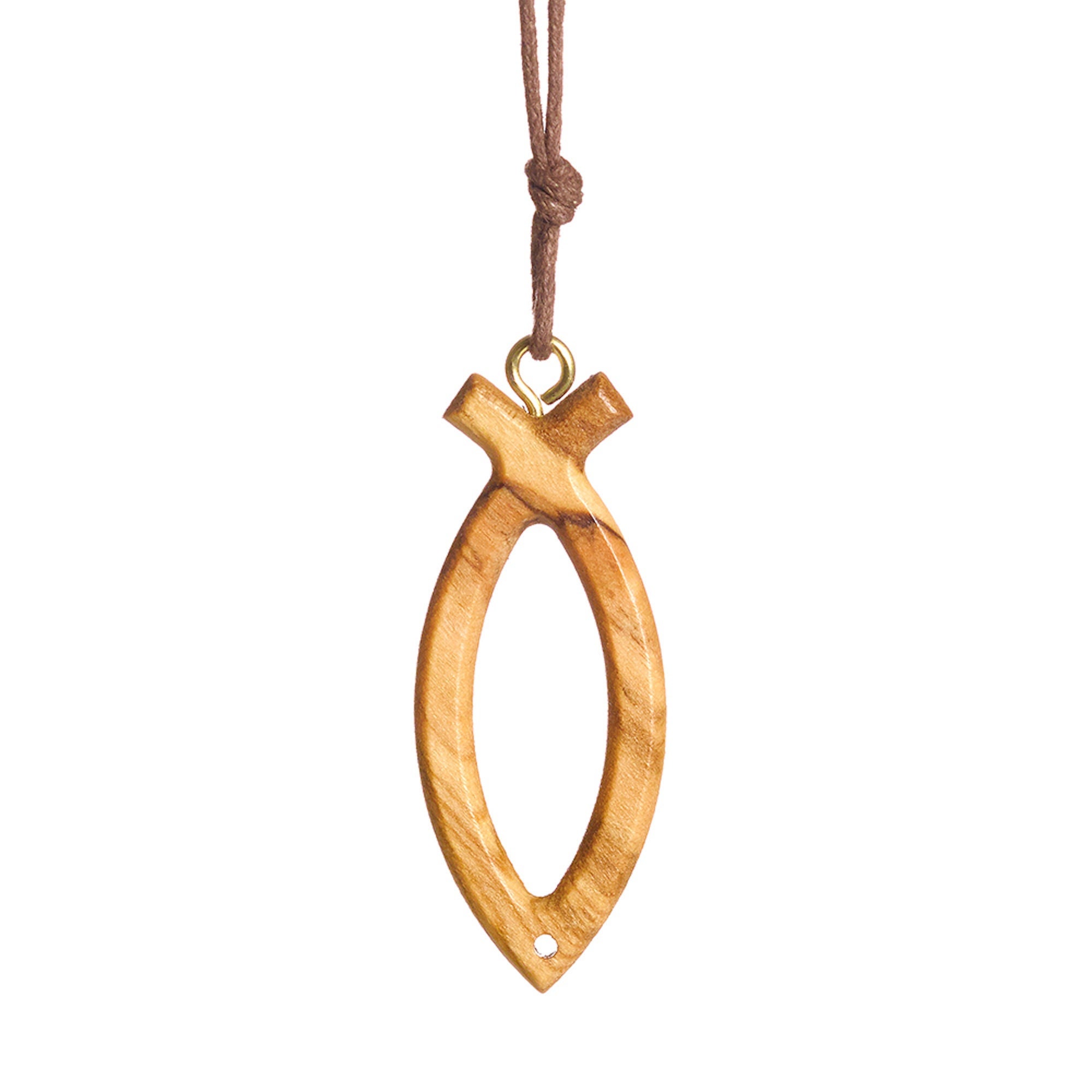 Wood Fish Pendant -  Canada