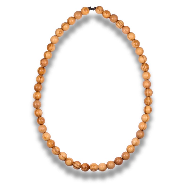 Round Olive Wood Beads image 6