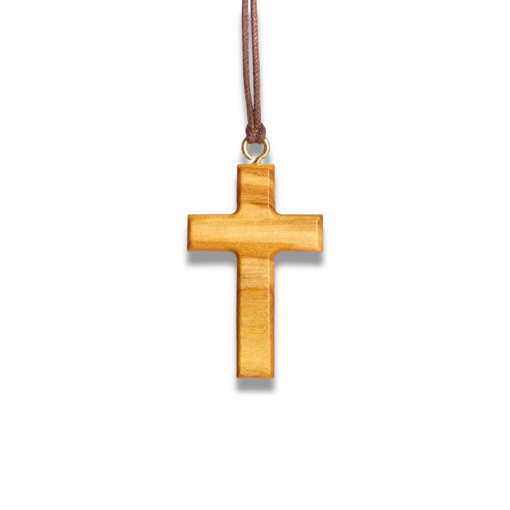 YID Pendentif Croix En Bois Sculpté Vintage Jésus Collier Homme - Achat
