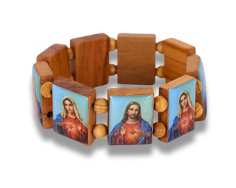 Olive Wood Icon Bracelet