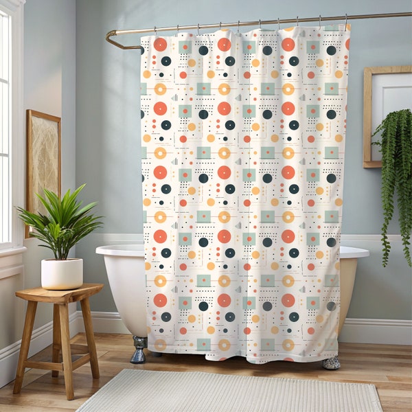 Shower Curtain Boho Funky shower Curtain shower stall curtain vintage shower curtain fabric shower curtain custom shower curtain bathtub