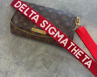 Delta Sigma Theta Purse Strap