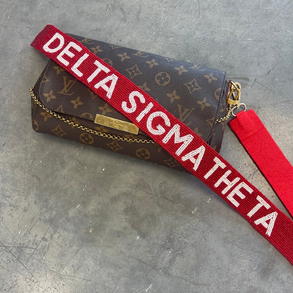 Delta Sigma Theta Purse Strap