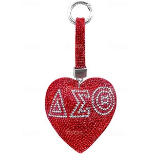 Delta Sigma Theta Key Chain