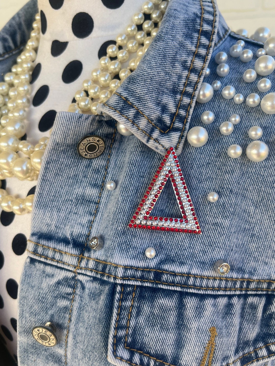 Delta Sigma Theta Pyramid| Lapel Pin - Etsy