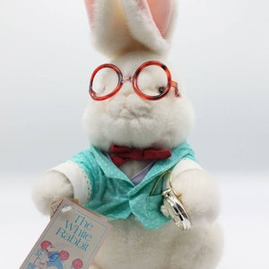 Alice White Rabbit Plush Doll Toy 20cm Cute Stuffed Animals Baby Kids -  Supply Epic