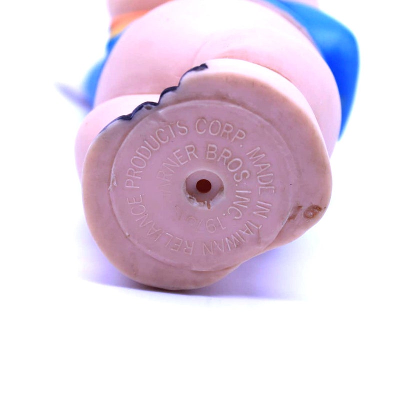 Vintage Porky Pig Toy, Looney Tunes Squeak Rubber Toy Warner Bros 6