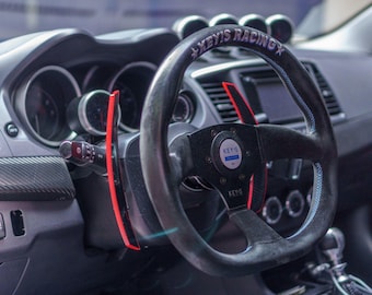 Mitsubishi Carbon Fiber Composite Extended Paddle Shifters