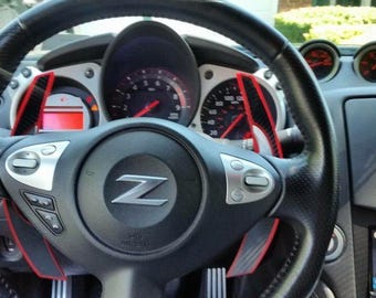 Nissan|Infiniti Carbon Fiber Composite Extended Paddle Shifters