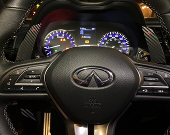 Infiniti Q60 Onyx Extended Paddle Shifters