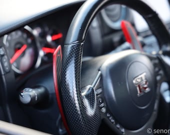 Nissan R35 Gtr Carbon Fiber Composite Extended Paddle Shifters