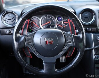 Nissan R35 Gtr Fiberglass Composite Extended Paddle Shifters